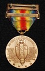 Original Wwi Navy Victory Medal With Medal Arts Manufactured Transport Bar Clasp