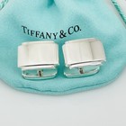 Tiffany Metropolis Cufflinks In Sterling Silver Engravable Free Shipping
