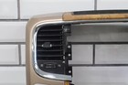 13-18 Ram 2500 Longhorn Upper Radio Trim Bezel W  Vents  woodgrain   Gold 
