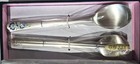 Vintage Korean Ag 800 Silver Sujeo Spoon   Chopstick Set  2 Person 