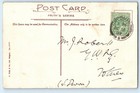 Cornwall England Postcard Bodmin Barracks Army Formation 1907 Antique Posted