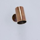 Wall Sconce Cylinder Shape Reading Lamp Light Full Antique Raw Brass Italian
