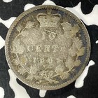1882-h Canada 10 Cents Lot t4837 Silver 
