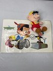 Vintage Pinocchio Disney   Placemat Cricket Lot Of 2