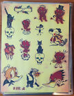 18 Sheets Iwo Jima Eddie Lynch Traditional Vintage Classic Sailor Tattoo Flash