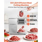 Uimoso 5mm Blade Meat Cutter Commercial Electric Meat Slicer Cutting Machine