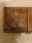 Hamilton Co Wood Oak Printers  Drawer Letterpress Type Set Case Shadow Box 