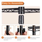 Adjustable Metal Shoes Shelf Heavy Vertical Rack Book Shelfs Brackets Organizer