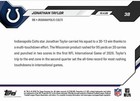     2026 Topps Now Nfl  38    jonathan Taylor Int l Rushing Td s - Colts - Presale