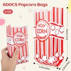 Popcorn Bags 202 Count Salt Shaker Scoop Bag Supplies Party Use