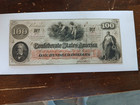 1862  100 Confederate States Of America - No Rips Or Tears   Border Is Complete 