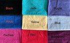 Solid Velour Fabric By The Yard  58 - 60  Wide  65  Cotton 35  Polyestr