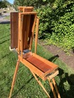 Rl Julian Travel Portable Easel 3 Leg Tripod Folding Half Box Made In France