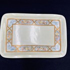 Vintage Vanity Tray Set Royal Bavarian Tray Powder Trinket Hand Painted Floral
