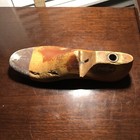 Vintage Antique Wood Wooden Cobbler Shoe Mold Folk Art Primitive Decor Kean 5 D