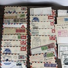 Lot Of Old Us Air Mail Envelopes W  Stamps  First Day  Personal   Military