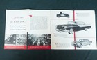 1955 Pontiac Motor Division Fold Out Tour Brochure Of Factory Plant In Michigan