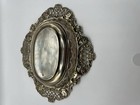 Antique Edwardian Sterling Silver Pierced Bon Bon Dish Birmingham Gilt 1900 40 G