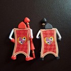 Tokyo Disney Alice In Wonderland Playing Card Soldier Figure 2 Set