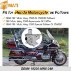 Water Pump Fit For 1988-1991 Honda Goldwing 1500 Gl1500 Gl1500i Gl1500a Gl1500se