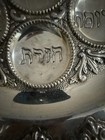 Silver 925 Passover Seder Plate 13 5   Round