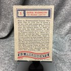 Topps U s  Presidents George Washington Trading Card  1 1971