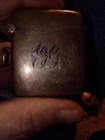 Antique Vesta Case  Match Box  English Made  Gg Engraving