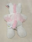 2019 Animal Adventure Stuffed Plush White Unicorn Pink Tutu 8 5  New