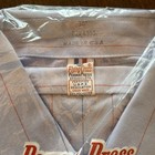 Vtg Flying Postal Service Us Mail Button Shirt Short Sleeve Size 16 5 Pinstripe