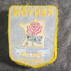 Vtg Kenyon Police Memorabilia Minnesota Collectible Single Patch City Of Kenyon