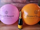 10 Veuve Clicquot Balloons Mix Of Orange And Pink - Various Size Sets