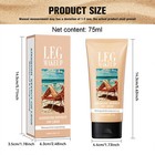 Leg Makeup Waterproof No Transfer Natural Leg And Body Scar Cover Up Cream