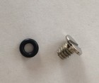 Scripto Vu Lighter Repair Parts Kit - Silver Tone Fill Screw  Seal  Wicks   More