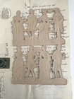 Rare 1890 s Vintage antique Couples Diecut Victorian Scrap