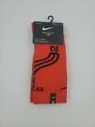 Nike Elite Irving Basketball Socks  Men s Shoe 6-8  Red Crew Sk0077-677  L2 Mpa