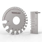 Round Dual Sided Metal Sheet Guage   Metal Sheet Thickness Gauge