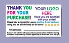 100 Ebay Seller Thank You Cards Your Purchase Order Notes  
