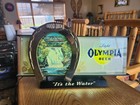 Very Rare  Olympia Light Beer Sign Moving Water    Light 