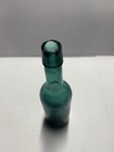Antique Blue Glass Ink Bottle With Long Neck Jsp Or Jps Embossed