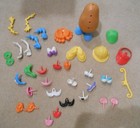 37-piece Lot Of Playskool Classic Mr  Potato Head Parts And Case
