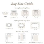 Kitchen Runner Rugs Non Skid Washable 2x6 rubber Backed Non Slip Boho Neutral 