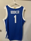 Nike Large Kentucky Wildcats Devin Booker Basketball Jersey Blue White