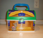 Fisher Price Little People Nativity Set On The Go Carry Case Manger Toy