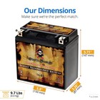 Ytx14-bs High Performance - Maintenance Free - Sealed Agm Motorcycle Battery