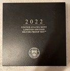2022 S United States Mint Silver Limited Edition 8 Coin Proof Set W  Ogp And Coa