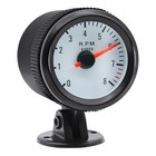 2-1 6 Inch  52mm  Tachometer 8000 Rpm Gauge With Holder Blue Backlight Tach 