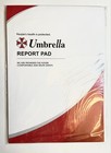 Capcom Store Resident Evil Umbrella Report Pad