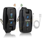 Wireless Guitar System 2 4ghz Guitar Transmitter Receive 4 Channels Transmission
