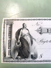 1870 s Harlem New York Bank Check - 2 Cent Revenue Stamped Paper