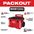 Milwaukee 48-22-8427 Packout 22 In  Rolling Modular Tool Box Low Profile Handle